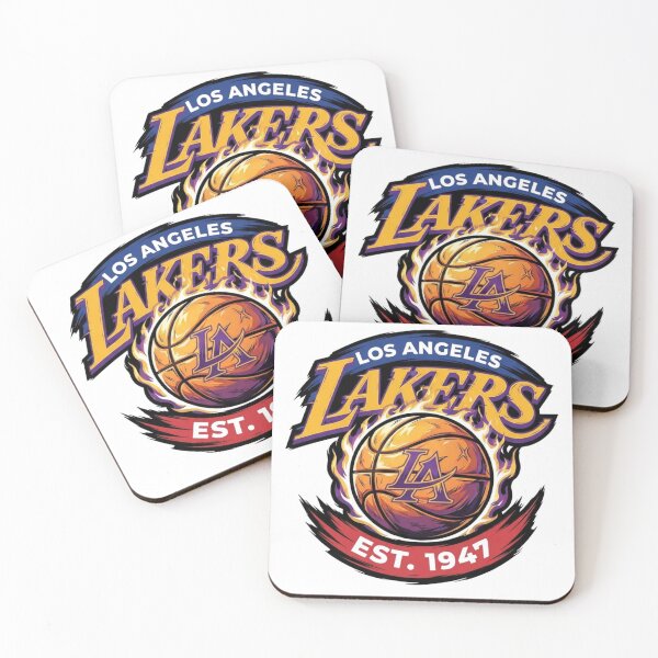 Artikelvorschau, Los Angeles Lakers Flammende Basketball-Traditionskunst entworfen und verkauft von BlasiseDS.