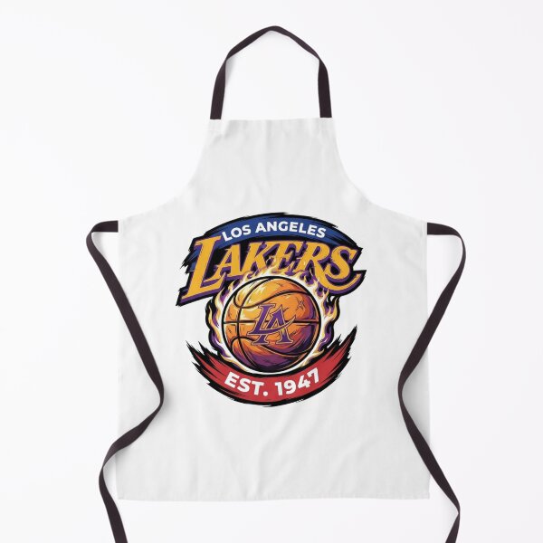 Item preview, Arte de la herencia del baloncesto de Los Angeles Lakers en llamas designed and sold by BlasiseDS.