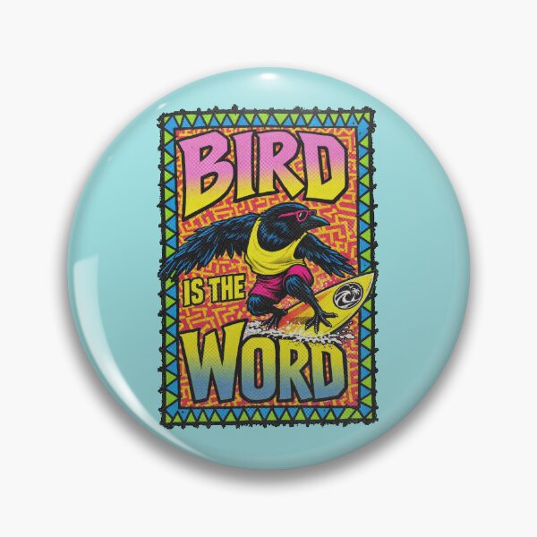 Item preview, Bird is the word - Surf designed and sold by Sarcastic Panda.