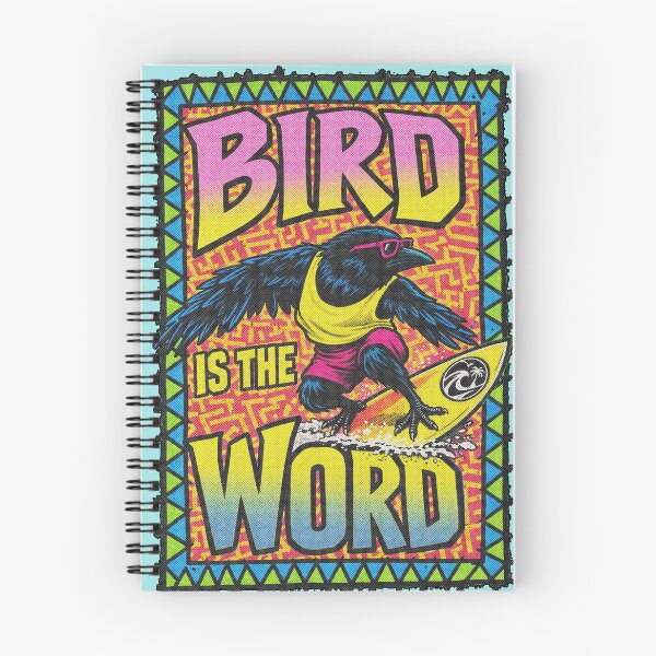 Item preview, Bird is the word - Surf designed and sold by Sarcastic Panda.