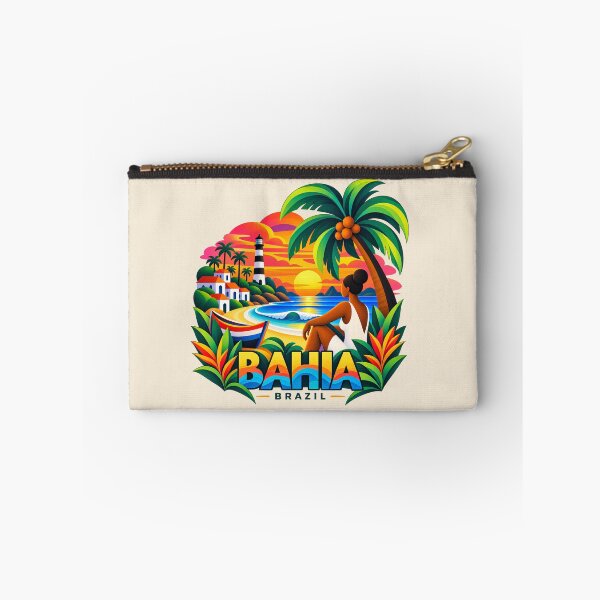 Item preview, Sunset at Itapuã Beach — Brazilian Modernist Art designed and sold by BrazilArtShop.