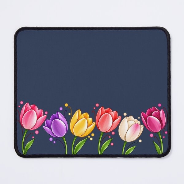 Item preview, Colorful Tulip Flower Garden designed and sold by HO•Designs.