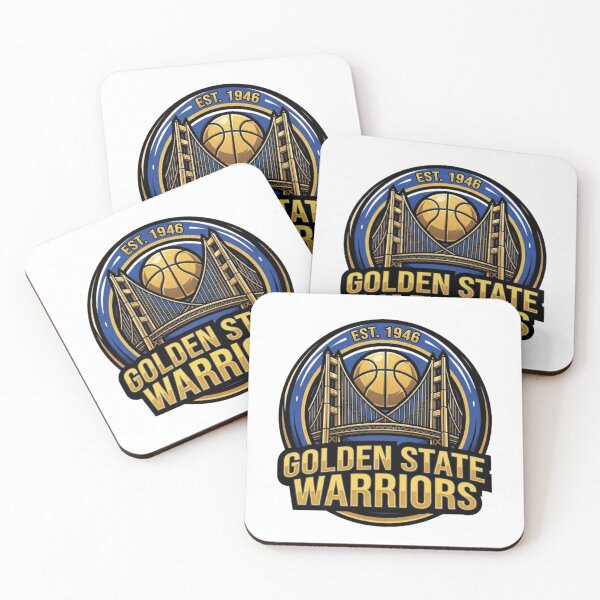 Item preview, Golden State Warriors Golden Gate Bridge Basketball Crest designed and sold by BlasiseDS.