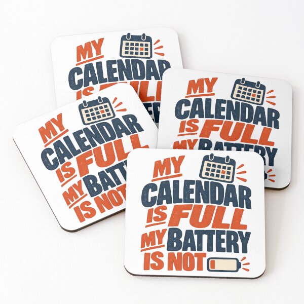Item preview, My Calendar Is Full Typography Graphic. designed and sold by Faviempiire Designs.
