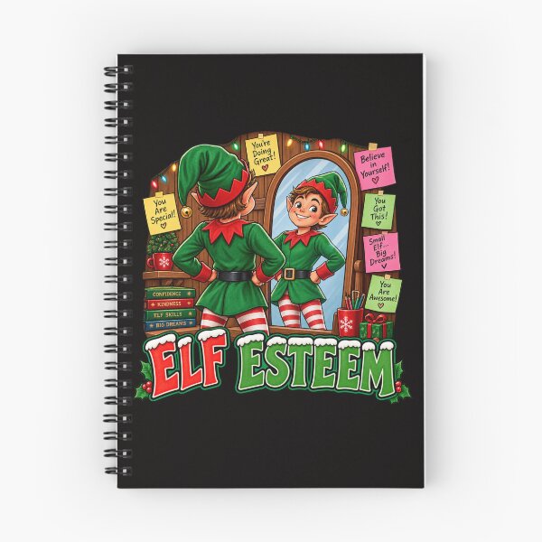 Item preview, Elf Esteem Funny Christmas Elf designed and sold by Take It Literally.