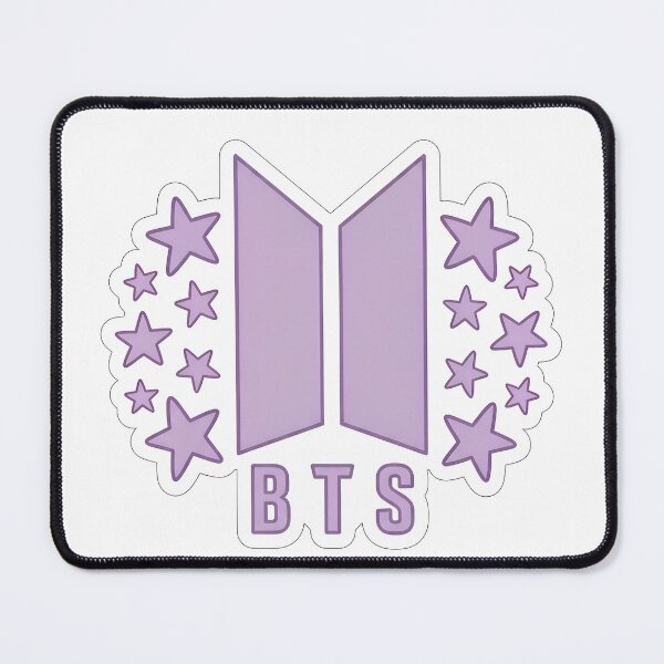 Item preview, BTS logo K-Pop BTS Army Sticker, Shirt Design designed and sold by Stocksjohn.