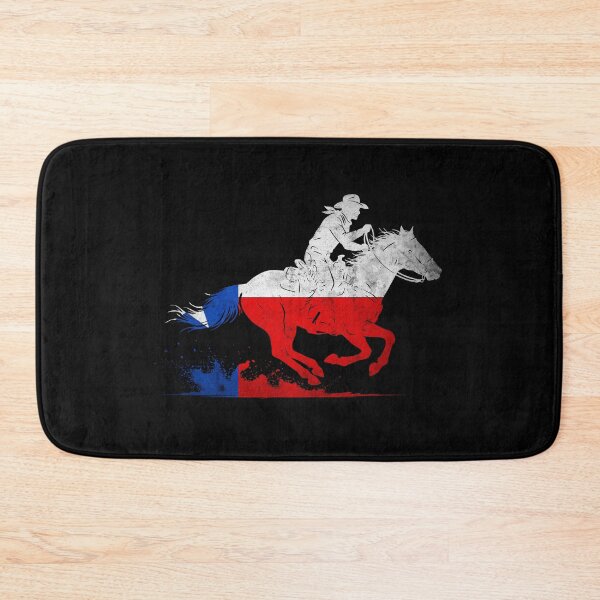 Item preview, Vintage Texas Cowboy Riding Horse Texas Flag Silhouette designed and sold by franktact.