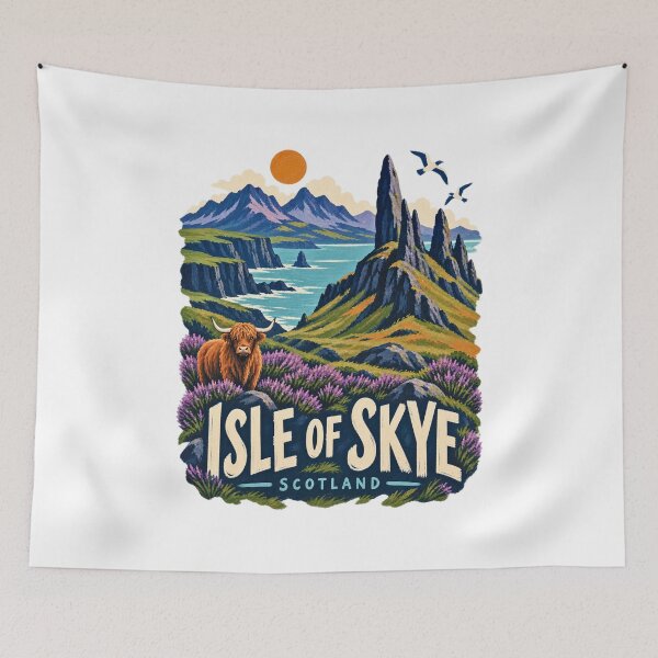 Item preview, Isle of Skye - Scotland designed and sold by StudioRedKoala.