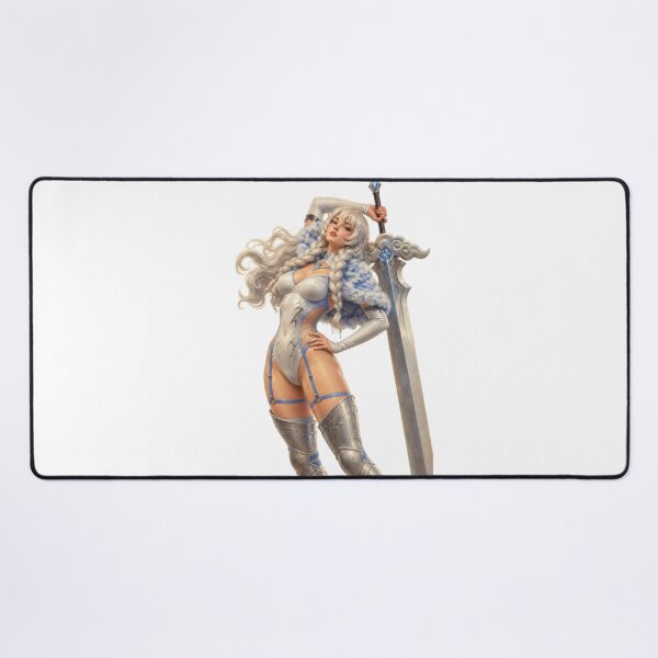 Item preview, Ice Warrior Maiden Vintage 1940s Retro Fantasy Pin Up Art  designed and sold by Cosplayvintage.