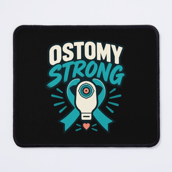 Item preview,  Ostomy Strong Awareness Ribbon Design designed and sold by Uglyandcute.