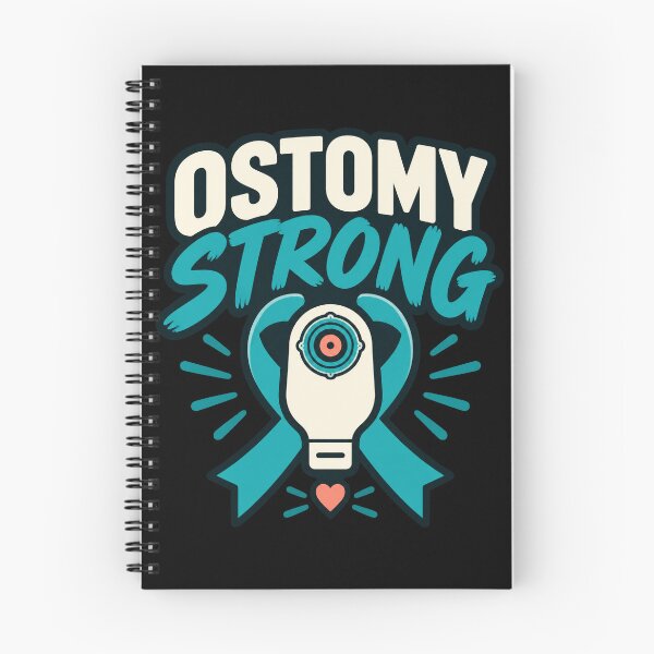 Item preview, Ostomy Strong Awareness Ribbon Design designed and sold by Uglyandcute.