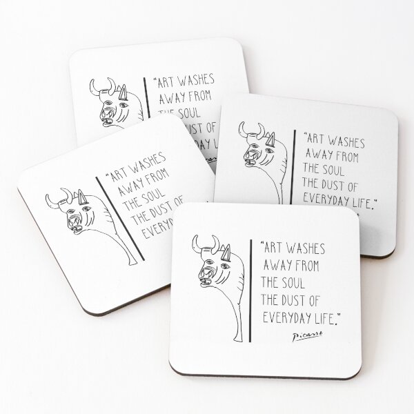 Item preview, Famous Quote From Picasso designed and sold by BettinaHendrix.