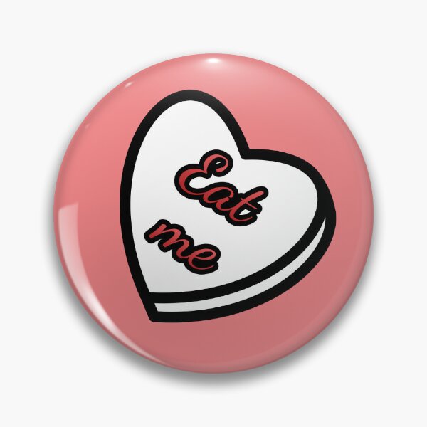 Item preview, Eat Me Candy Heart designed and sold by Elephantchatroom.