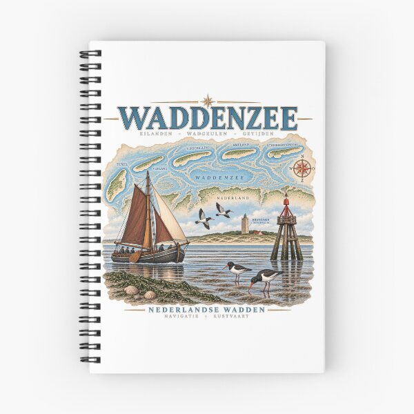 Item preview, Wadden Sea Islands & Navigation Heritage Art designed and sold by Larkfound Studio.