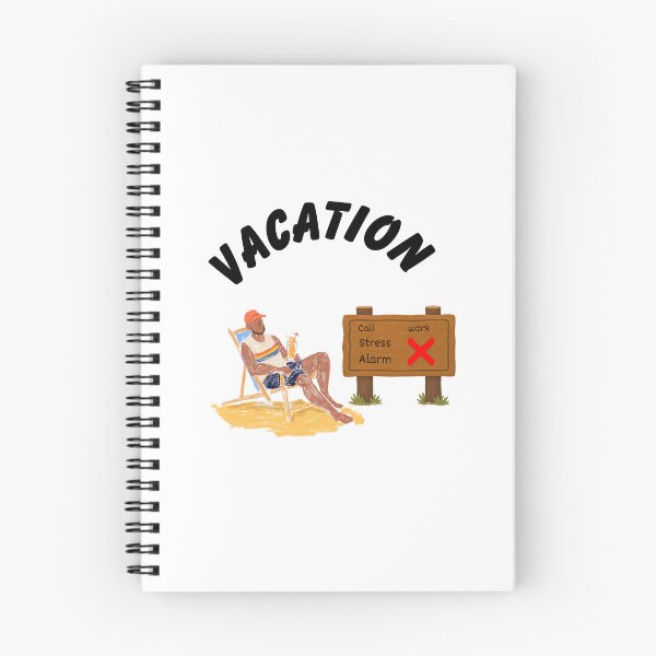 Item preview, Relaxing Beach Vacation No Stress Funny Holiday Art designed and sold by Mmtrader12.