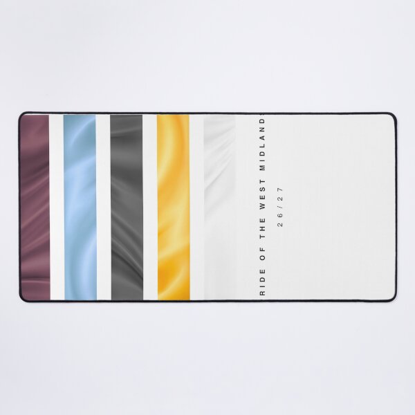 Item preview, ‘Pride of The West Midlands’ 26/27 Football Kit Hue Palette - Claret & Blue designed and sold by The Colourful Game.