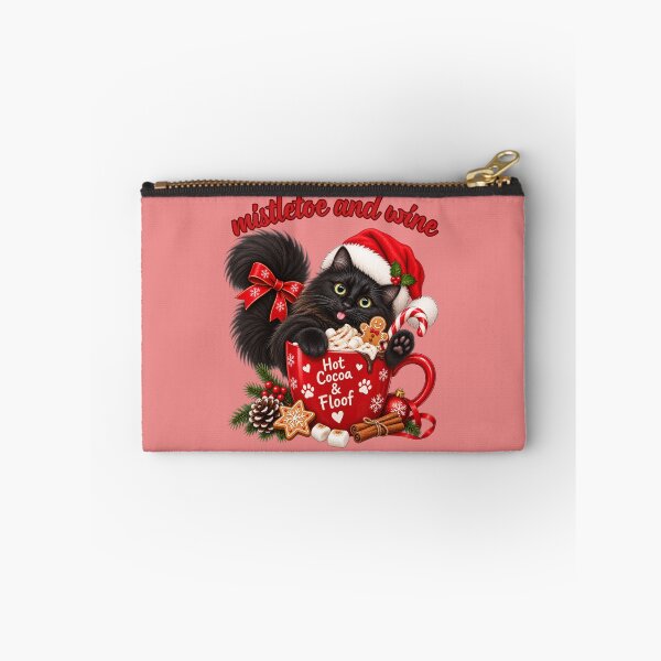 Item preview, Christmas Floof Hot Cocoa Cat designed and sold by lumar23.