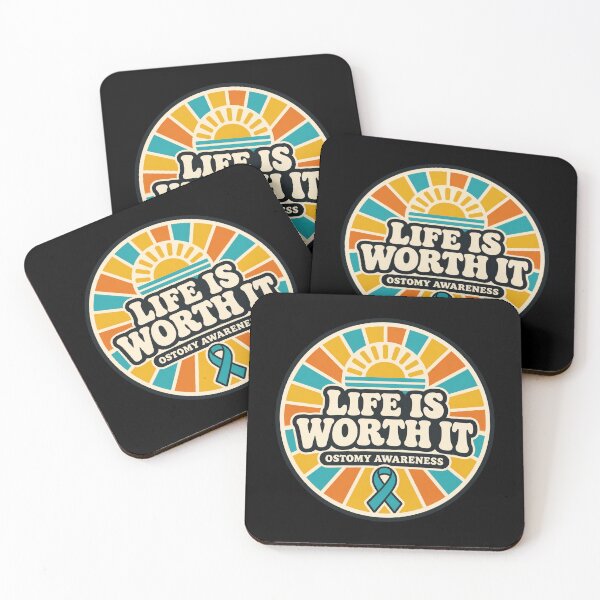 Item preview,  Ostomy Life Is Worth It Ostomy Awareness Sunrise designed and sold by Uglyandcute.
