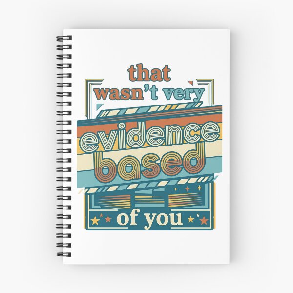Item preview, Funny Evidence Based Science Humor Research Nerd Quote Gift designed and sold by designstoriesMK.