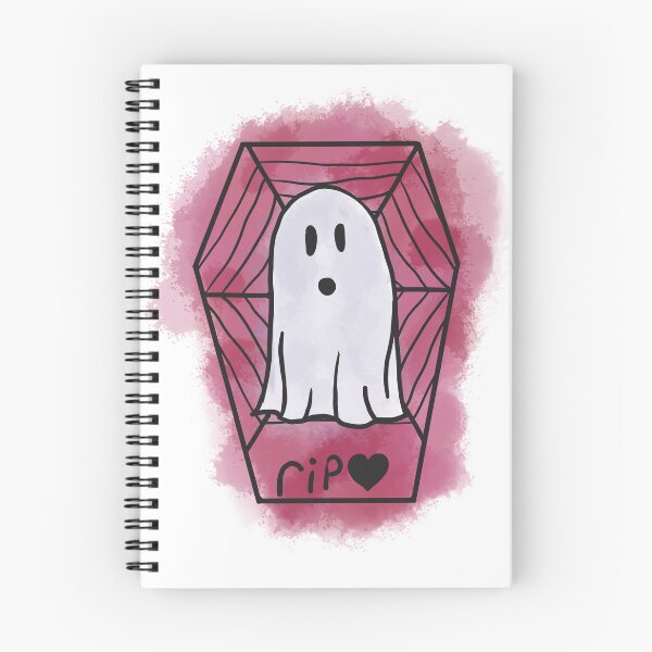 Item preview, Ghost in Red Coffin rip Heart designed and sold by EclecticCloset.