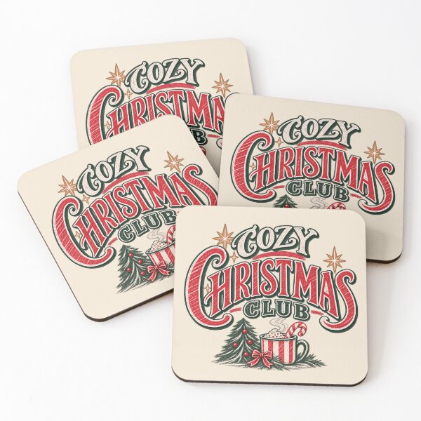 Item preview, Cozy Christmas Club – Retro Vintage Christmas designed and sold by SkyTastic.