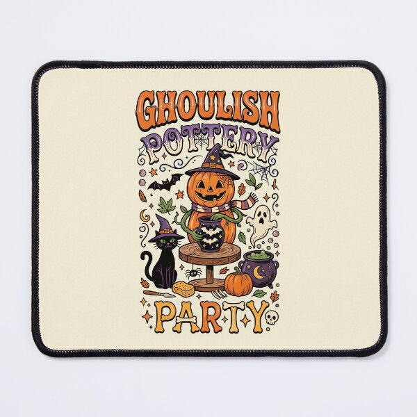 Item preview, Ghoulish pottery party - Halloween for potters designed and sold by ParadoxParadox.