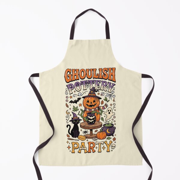 Item preview, Ghoulish pottery party - Halloween for potters designed and sold by ParadoxParadox.