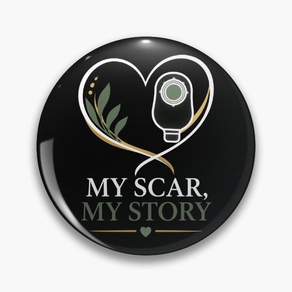 Item preview,  My Scar My Story Ostomy Survivor designed and sold by Uglyandcute.