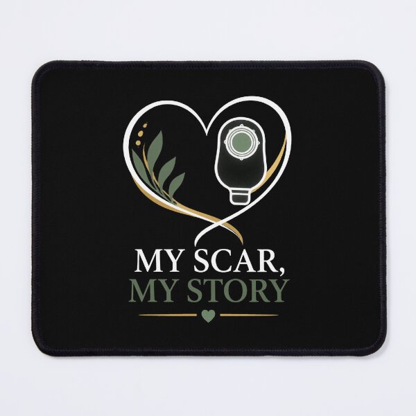 Item preview, My Scar My Story Ostomy Survivor designed and sold by Uglyandcute.