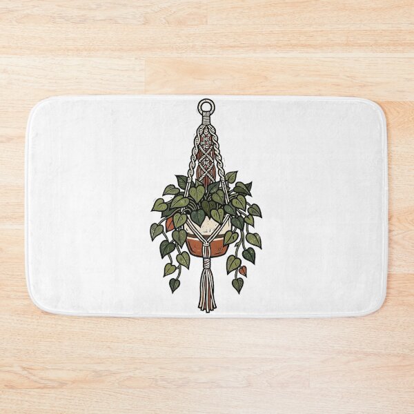 Item preview, Macrame Plant Hanger Woodcut designed and sold by eduardoroa22.