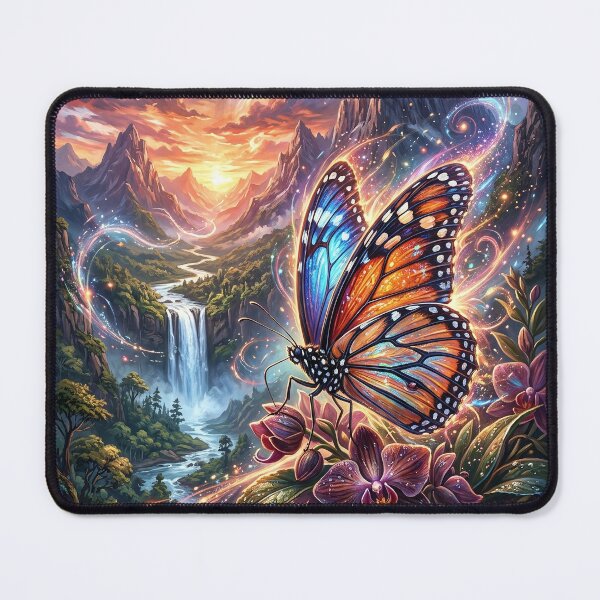 Item preview, Monarch Butterfly - Radiant Fantasy Art designed and sold by Lucid Dream Pixel.