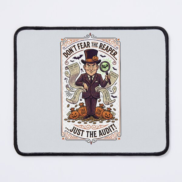 Item preview, Don't fear the reaper...Just the audit! - Halloween for tax officers designed and sold by ParadoxParadox.