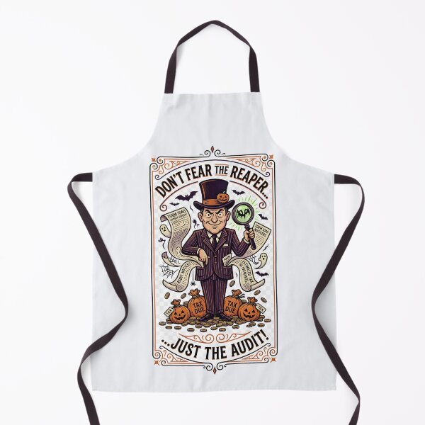 Item preview, Don't fear the reaper...Just the audit! - Halloween for tax officers designed and sold by ParadoxParadox.