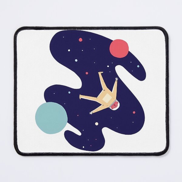 Item preview, Lost in Space Aesthetic Astronaut Illustration designed and sold by NeonRealmsStudio.