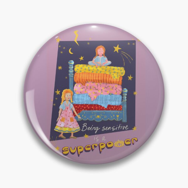 Item preview, Being Sensitive is a Superpower designed and sold by MayCartPrintArt.