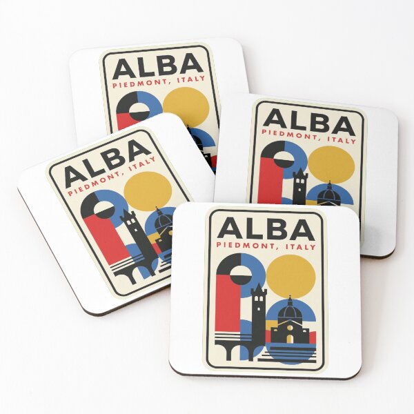 Item preview, Retro Alba Bauhaus Geometric Skyline designed and sold by k3rstman1.