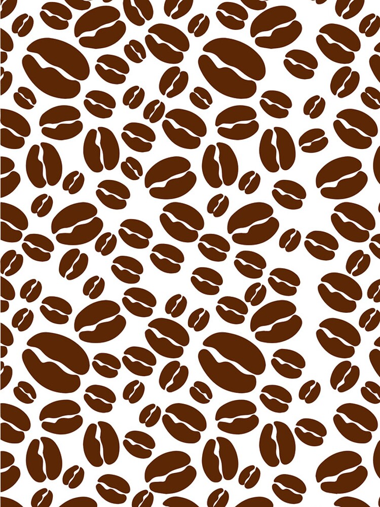 Thumbnail 4 of 4, iPhone Case, Coffee Beans Pattern designed and sold by MaximStudio.