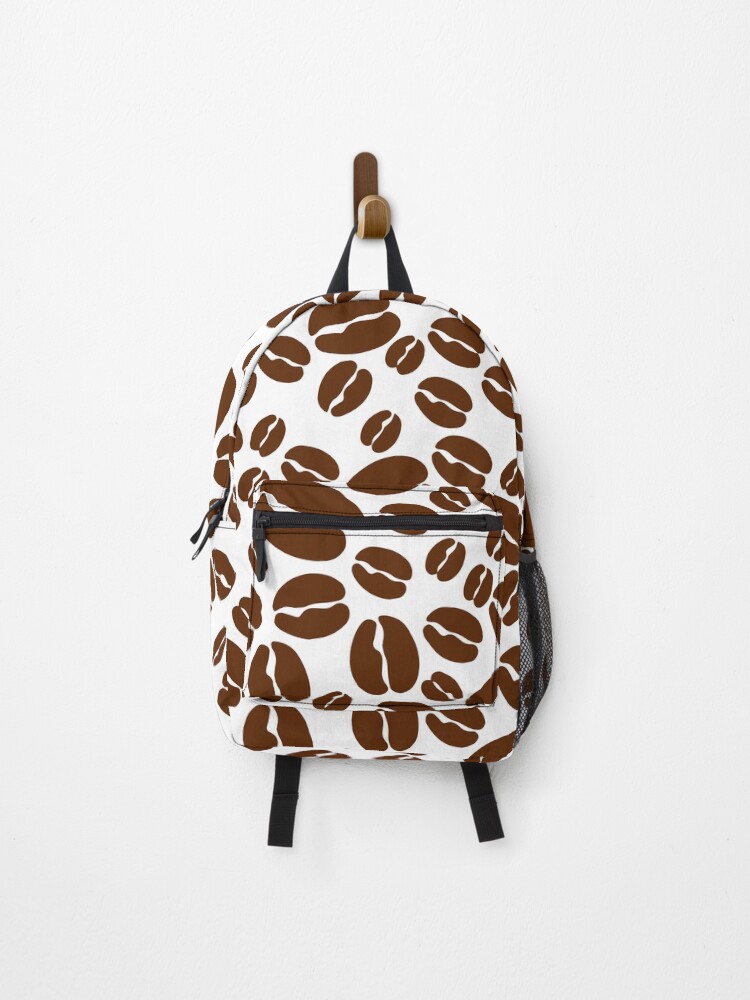 Thumbnail 1 of 3, Backpack, Coffee Beans Pattern designed and sold by MaximStudio.