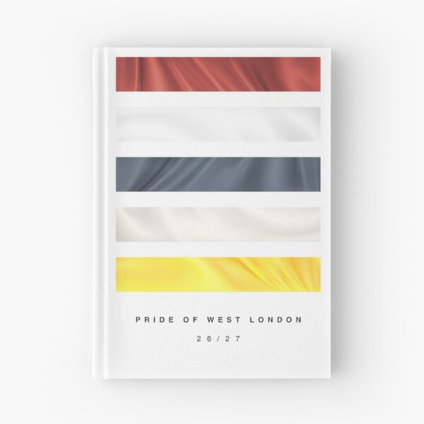 Item preview, ‘Pride of West London’ 26/27 Football Kit Hue Palette - Red & White designed and sold by The Colourful Game.