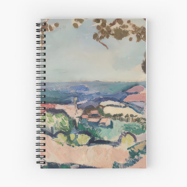 Item preview, Collioure landscape 1906 designed and sold by VeilOfPigments.