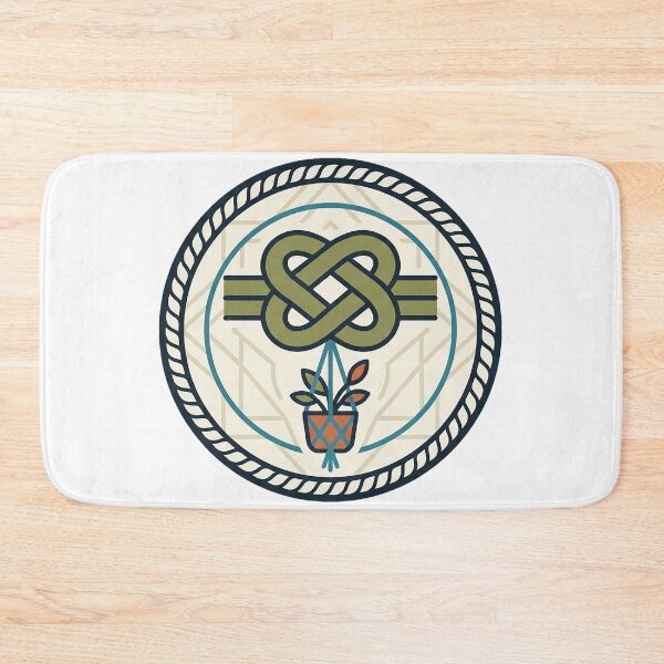 Item preview, Macrame Square Knot Badge designed and sold by eduardoroa22.