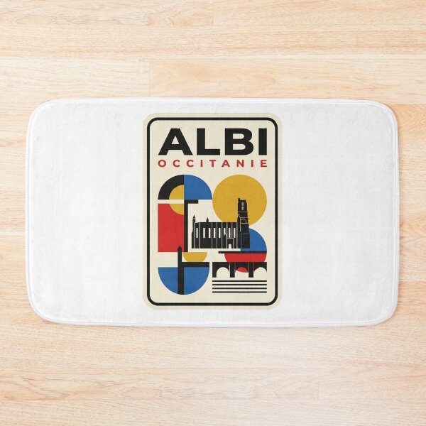 Item preview, Retro Albi Bauhaus Geometric Skyline designed and sold by k3rstman1.