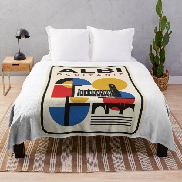 Item preview, Retro Albi Bauhaus Geometric Skyline designed and sold by k3rstman1.