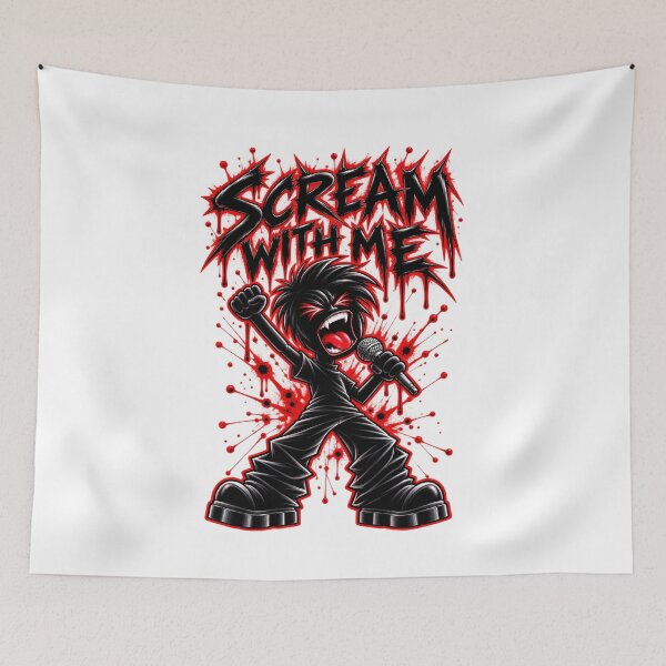 Item preview, Scream with Me designed and sold by Stoner Steve.