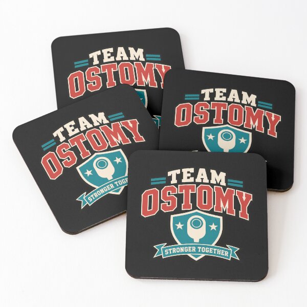 Item preview, Team Ostomy Stronger Together Emblem designed and sold by Uglyandcute.