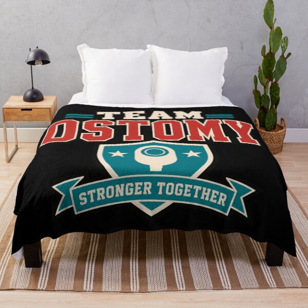 Item preview, Team Ostomy Stronger Together Emblem designed and sold by Uglyandcute.