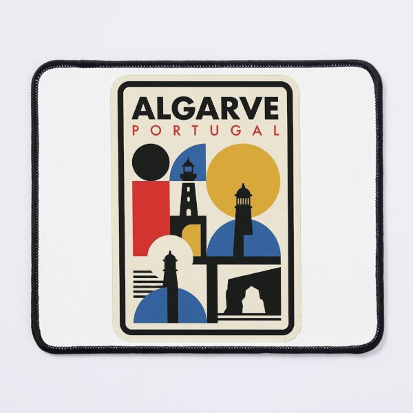 Item preview, Retro Algarve Bauhaus Geometric Skyline designed and sold by k3rstman1.
