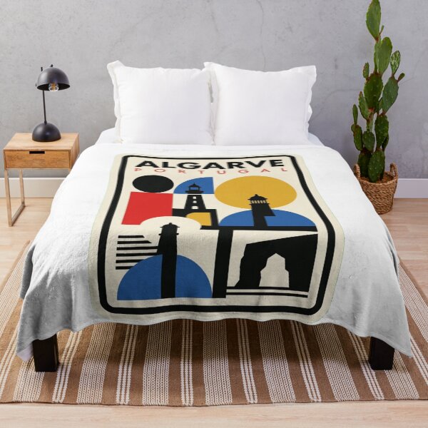 Item preview, Retro Algarve Bauhaus Geometric Skyline designed and sold by k3rstman1.