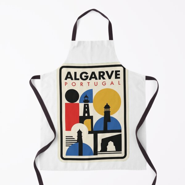 Item preview, Retro Algarve Bauhaus Geometric Skyline designed and sold by k3rstman1.