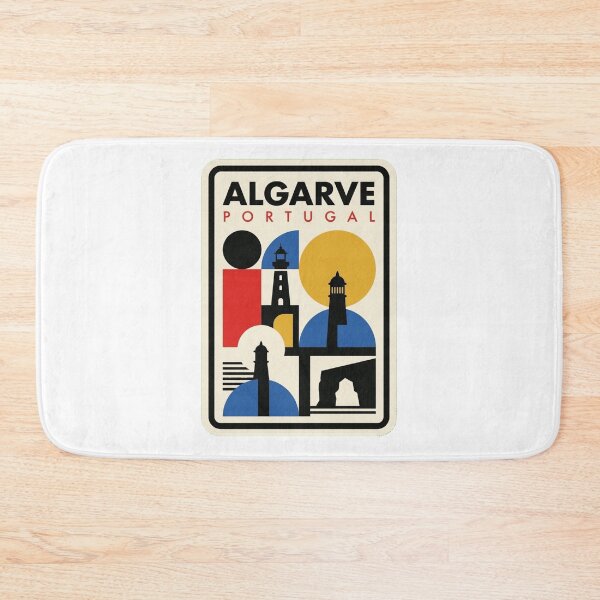 Item preview, Retro Algarve Bauhaus Geometric Skyline designed and sold by k3rstman1.